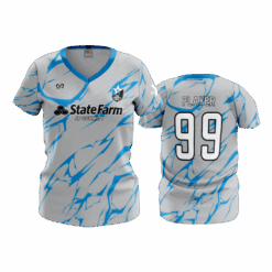 4896 WOMENS V NECK PIKE-COUNTY-UNITED-U9-4