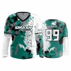 3301 WOMENS V NECK LONGSLEEVE SMASH-FP-2025-1