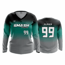 3301 WOMENS V NECK LONGSLEEVE SMASH-FP-2025-3