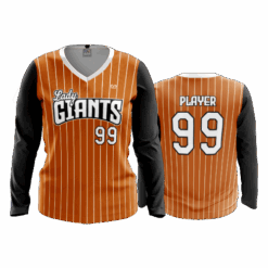 4898 WOMENS V NECK LONGSLEEVE LADY-GIANTS-1