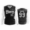 4898 WOMENS V NECK LONGSLEEVE LADY-GIANTS-2