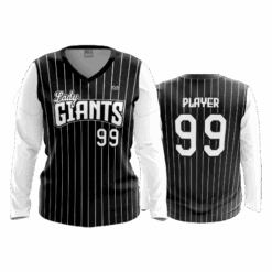 4898 WOMENS V NECK LONGSLEEVE LADY-GIANTS-2