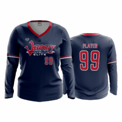 4908 WOMENS V NECK LONGSLEEVE VELOCITY-HEAT-1