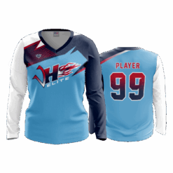 4908 WOMENS V NECK LONGSLEEVE VELOCITY-HEAT-3