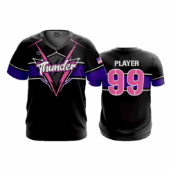 3809 MENS SPORT V NECK THUNDER-FP-1