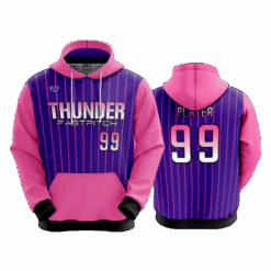 3809 UNISEX FLEECE HOODY THUNDER-FP-2