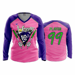 4905 WOMENS V NECK LONGSLEEVE JOKERS-2025