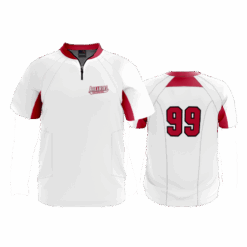 4911 UNISEX DERBY JACKET SHORT SLEEVE RAZORBACKS-1
