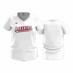 4911 WOMENS SPIRIT CREW NECK RAZORBACKS-1