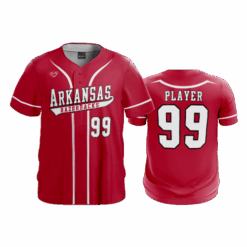 4911 MENS FULL BUTTON DOWN RAZORBACKS-1