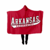 4911 UNISEX FAN WRAP HOODY RAZORBACKS-1