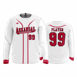 4911 MENS SPORT CREW NECK LONGSLEEVE RAZORBACKS-2