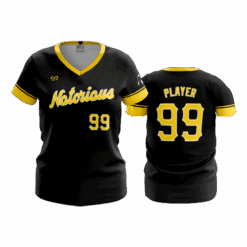 4884 WOMENS V NECK NOTORIOUS-1