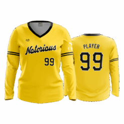 4884 WOMENS V NECK LONGSLEEVE NOTORIOUS-2