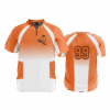 4915 UNISEX DERBY JACKET SHORT SLEEVE ORANGES