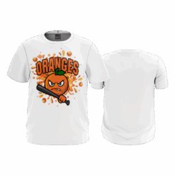4915 MENS SPIRIT CREW NECK ORANGES