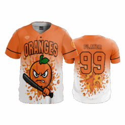 4915 MENS FULL BUTTON DOWN ORANGES