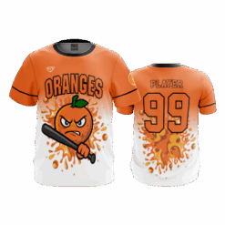 4915 MENS SPORT CREW NECK ORANGES