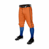 4915 MENS BASEBALL KNICKER PANT ORANGES