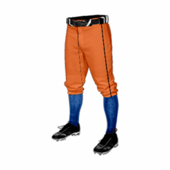4915 MENS BASEBALL KNICKER PANT ORANGES