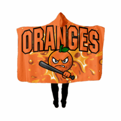 4915 UNISEX FAN WRAP HOODY ORANGES
