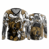 4917 WOMENS V NECK LONGSLEEVE SMASH-N-GRAB-1