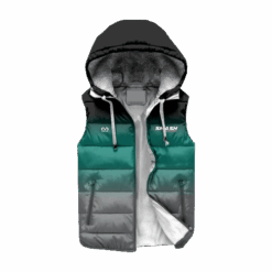 3301 PUFFY HOODED VEST SMASH-FP-ADD
