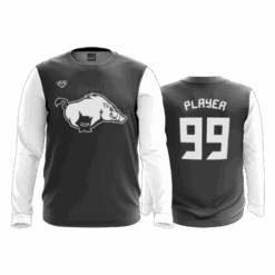 4911 MENS SPORT CREW NECK LONGSLEEVE RAZORBACKS-2
