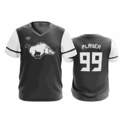 4911 MENS SPORT V NECK RAZORBACKS-2