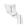 4911 MENS BALLPARK WHITE BRAID PANTS RAZORBACKS-2