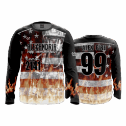 4894 MENS SPORT CREW NECK LONGSLEEVE ALEXANDRIA-FIRE