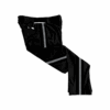 4894 MENS BALLPARK BLACK BRIAD PANTS ALEXANDRIA-FIRE