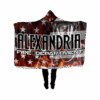 4894 UNISEX FAN WRAP HOODY ALEXANDRIA-FIRE