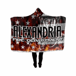 4894 UNISEX FAN WRAP HOODY ALEXANDRIA-FIRE