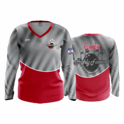 4923 WOMENS V NECK LONGSLEEVE HIGHLY-FAVORED-2