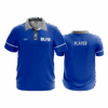 4931 MENS POLO SHIRT BLUE-LION-BASKETBALL