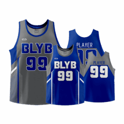 4931 MENS REVERSIBLE BASKETBALL TANK BLUE-LION-BASKETBALL