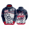 4924 UNISEX FLEECE HOODY KNIGHT-RIDERS