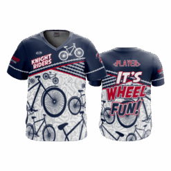 4924 MENS SPORT V NECK KNIGHT-RIDERS