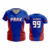 4925 WOMENS V NECK WHEELING-PARK-PATRIOTS