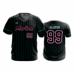 4930 MENS SPORT V NECK MIDWEST-MARLINS-1