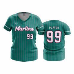 4930 WOMENS V NECK MIDWEST-MARLINS-2