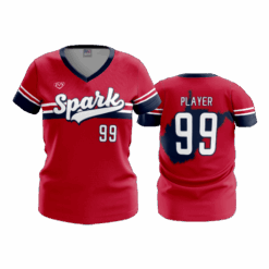 4929 WOMENS V NECK WV-SPARK-2