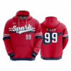 4929 UNISEX FLEECE HOODY WV-SPARK-2