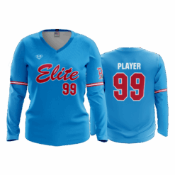 4938 WOMENS V NECK LONGSLEEVE BUCKEYE-ELITE-NT-2