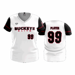 4938 WOMENS V NECK BUCKEYE-ELITE-TRAD-2