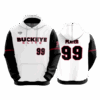 4938 UNISEX FLEECE HOODY BUCKEYE-ELITE-TRAD-2