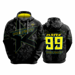 1484 UNISEX FLEECE HOODY POLY907-1