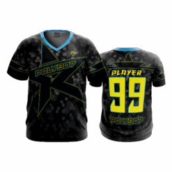 1484 MENS SPORT V NECK POLY907-1