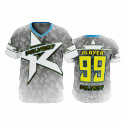 1484 MENS SPORT V NECK POLY907-2